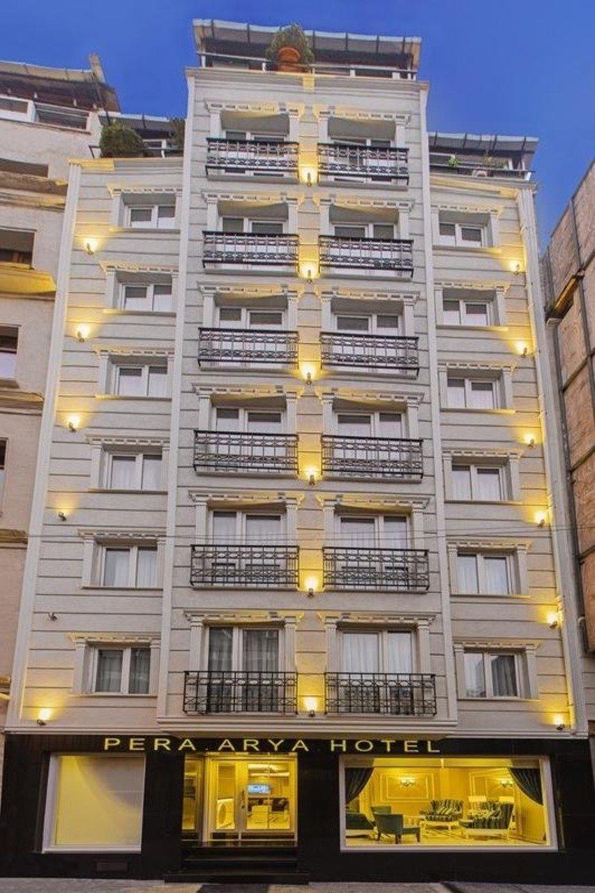 Pera Arya Hotel Istanbul Bagian luar foto