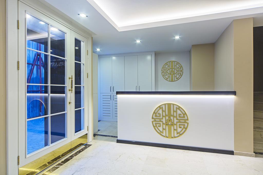 Pera Arya Hotel Istanbul Bagian luar foto