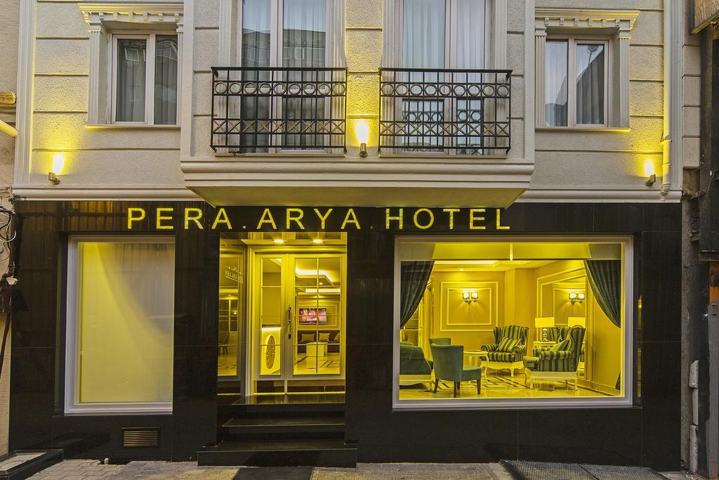 Pera Arya Hotel Istanbul Bagian luar foto
