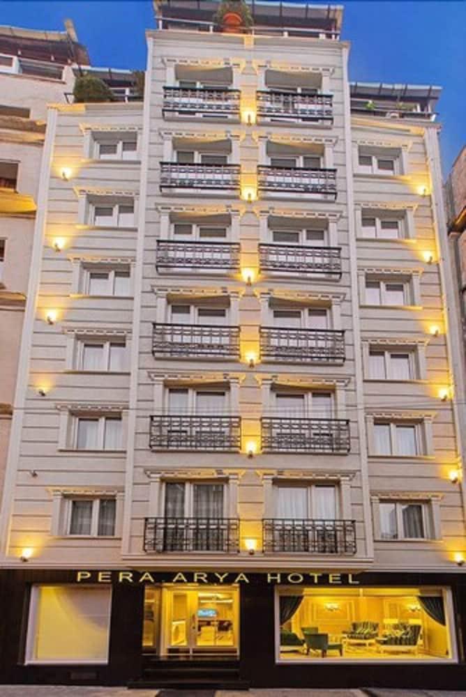 Pera Arya Hotel Istanbul Bagian luar foto