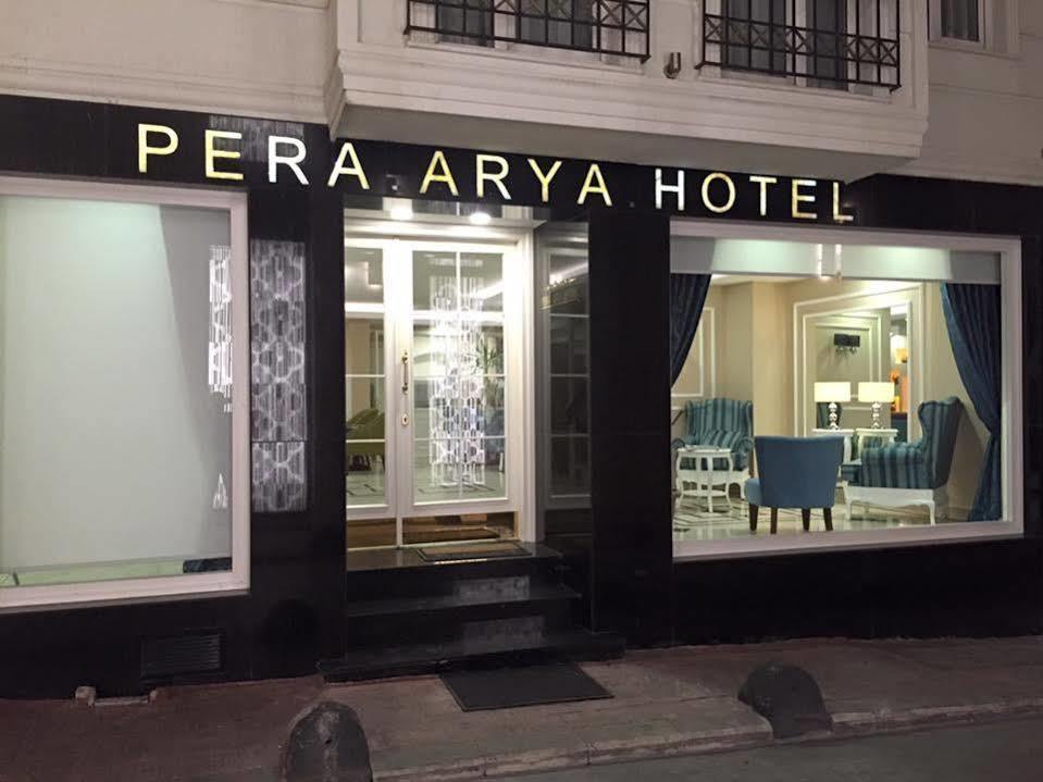 Pera Arya Hotel Istanbul Bagian luar foto