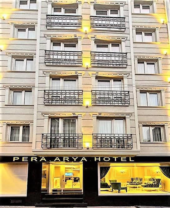 Pera Arya Hotel Istanbul Bagian luar foto